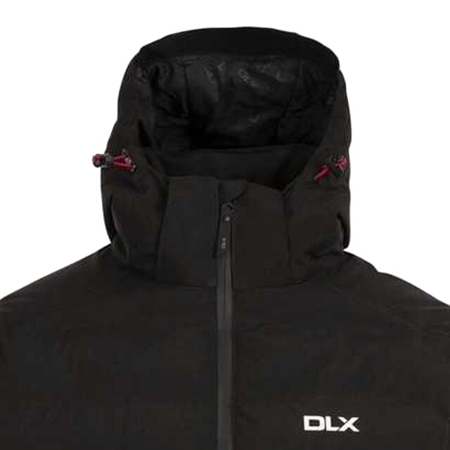 Buitenste materialen: 100% Polyester. Shell: PU-membraan. Vulling: 100% polyester. Vullen: Down-Touch. Voering: Polyamide, Polyester. Ontwerp: Logo. Stoftechnologie: Isolerend, Thermisch, Waterafstotend, Winddicht. Manchet: Verstelbaar polsbandje, rekbaar aan de binnenkant. Afneembare sneeuwrok, ventilatieopeningen onder de armen, ritssluitingen onder de armen, gelaste schotten. Halslijn: Hoge Hals, Hooded. Mouwtype: Met lange mouwen. Eigenschappen kap: Verstelbaar, Trekkoord, Afritsbaar. Zakken: 2 Onderste Zakken, Ritssluiting, Welted, Ski Pas Pocket, Audio. Bevestiging: Contrasterende ritssluiting, volledige ritssluiting. Hem: Verstelbaar, trekkoord.