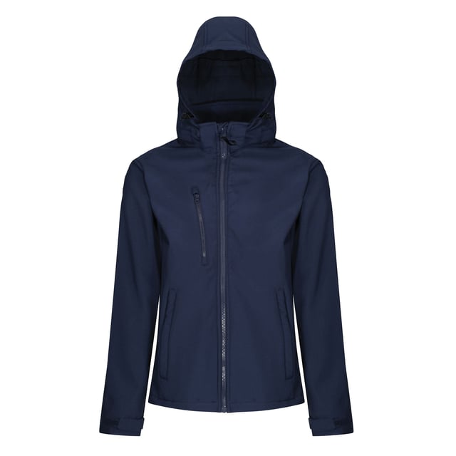 Materiaal: 100% polyester. Stof: Softshell, Geweven. Ontwerp: Eenvoudig. Stof Technologie: Ademend, Waterafstotend, Winddicht, XPT. Manchet: Verstelbaar. Halslijn: Kapitein. Mouwtype: Met lange mouwen. Eigenschappen van de kap: Tekenkoord, gekweekt op de kap. Zakken: 2 onderste zakken, 1 borstzak, rits. Bevestiging: Contrasterende ritssluiting, volledige ritssluiting.