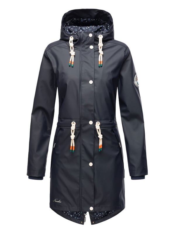 El abrigo impermeable Tropical Stormoo de Navahoo combina estilo y protección. Con tejido exterior impermeable y costuras selladas, es 100% resistente al viento y la lluvia. Su forro ligero con diseño, capucha amplia con cordón y cordón interior en la cintura garantizan comodidad y ajuste perfecto. Disponible en 7 colores intensos y tallas XS–XXL.
Material: Exterior 70% poliéster, 30% poliuretano; forro & relleno 100% poliéster