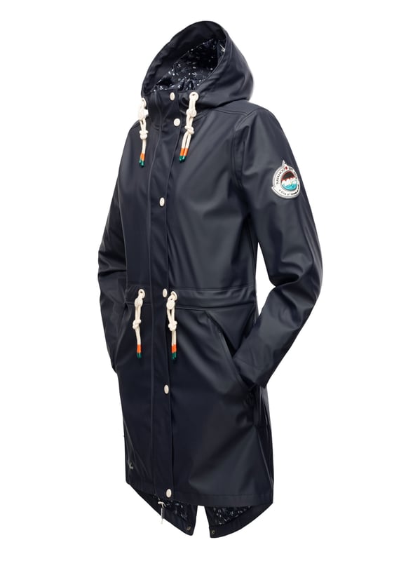 El abrigo impermeable Tropical Stormoo de Navahoo combina estilo y protección. Con tejido exterior impermeable y costuras selladas, es 100% resistente al viento y la lluvia. Su forro ligero con diseño, capucha amplia con cordón y cordón interior en la cintura garantizan comodidad y ajuste perfecto. Disponible en 7 colores intensos y tallas XS–XXL.
Material: Exterior 70% poliéster, 30% poliuretano; forro & relleno 100% poliéster