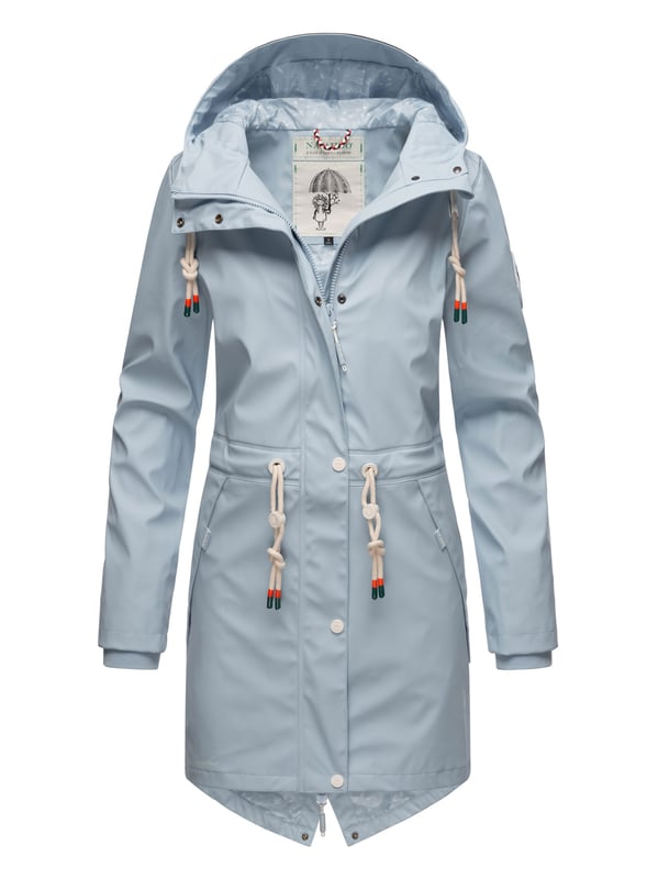 El abrigo impermeable Tropical Stormoo de Navahoo combina estilo y protección. Con tejido exterior impermeable y costuras selladas, es 100% resistente al viento y la lluvia. Su forro ligero con diseño, capucha amplia con cordón y cordón interior en la cintura garantizan comodidad y ajuste perfecto. Disponible en 7 colores intensos y tallas XS–XXL.
Material: Exterior 70% poliéster, 30% poliuretano; forro & relleno 100% poliéster