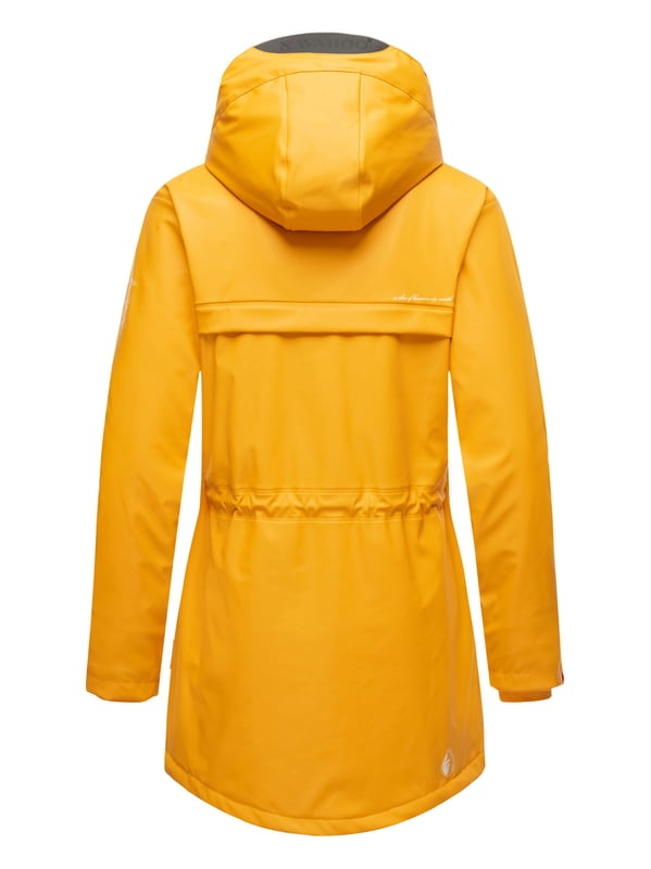 La chaqueta impermeable Rainy Forest de Navahoo combina comodidad y protección. Con costuras selladas, tejido exterior impermeable y cortaviento y forro de peluche en la parte superior, ofrece gran confort. Su corte entallado, la espalda más larga y el cordón interior ajustable garantizan una forma favorecedora. Con bolsillos impermeables, capucha grande y detalles cuidados, es ideal para actividades al aire libre. Disponible en 8 colores modernos y tallas hasta 3XL.
Material: Tejido exterior 70% poliéster, 30% poliuretano; forro & relleno 100% poliéster