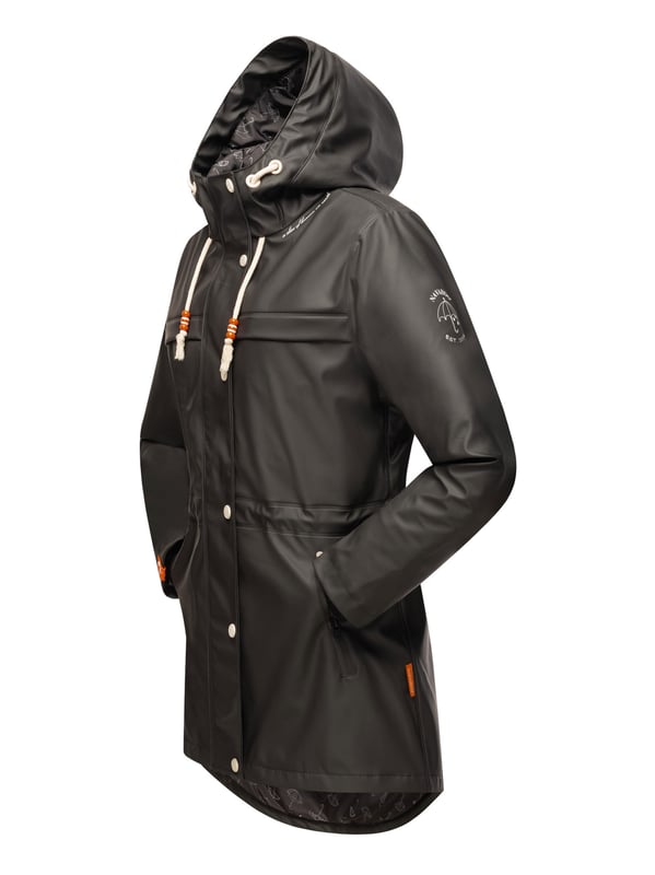 La chaqueta impermeable Rainy Forest de Navahoo combina comodidad y protección. Con costuras selladas, tejido exterior impermeable y cortaviento y forro de peluche en la parte superior, ofrece gran confort. Su corte entallado, la espalda más larga y el cordón interior ajustable garantizan una forma favorecedora. Con bolsillos impermeables, capucha grande y detalles cuidados, es ideal para actividades al aire libre. Disponible en 8 colores modernos y tallas hasta 3XL.
Material: Tejido exterior 70% poliéster, 30% poliuretano; forro & relleno 100% poliéster