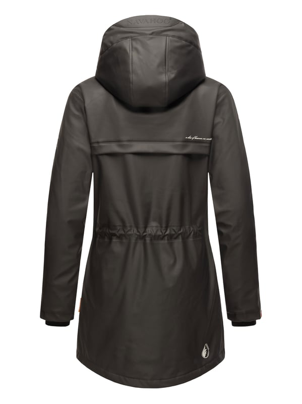La chaqueta impermeable Rainy Forest de Navahoo combina comodidad y protección. Con costuras selladas, tejido exterior impermeable y cortaviento y forro de peluche en la parte superior, ofrece gran confort. Su corte entallado, la espalda más larga y el cordón interior ajustable garantizan una forma favorecedora. Con bolsillos impermeables, capucha grande y detalles cuidados, es ideal para actividades al aire libre. Disponible en 8 colores modernos y tallas hasta 3XL.
Material: Tejido exterior 70% poliéster, 30% poliuretano; forro & relleno 100% poliéster