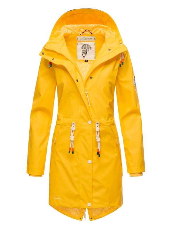 El abrigo impermeable Tropical Stormoo de Navahoo combina estilo y protección. Con tejido exterior impermeable y costuras selladas, es 100% resistente al viento y la lluvia. Su forro ligero con diseño, capucha amplia con cordón y cordón interior en la cintura garantizan comodidad y ajuste perfecto. Disponible en 7 colores intensos y tallas XS–XXL.
Material: Exterior 70% poliéster, 30% poliuretano; forro & relleno 100% poliéster