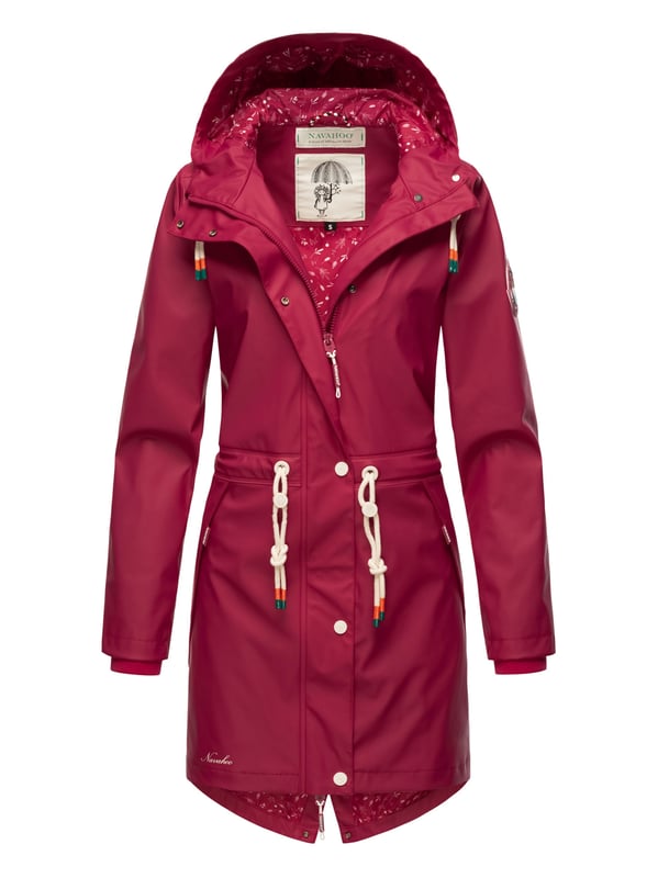 El abrigo impermeable Tropical Stormoo de Navahoo combina estilo y protección. Con tejido exterior impermeable y costuras selladas, es 100% resistente al viento y la lluvia. Su forro ligero con diseño, capucha amplia con cordón y cordón interior en la cintura garantizan comodidad y ajuste perfecto. Disponible en 7 colores intensos y tallas XS–XXL.
Material: Exterior 70% poliéster, 30% poliuretano; forro & relleno 100% poliéster