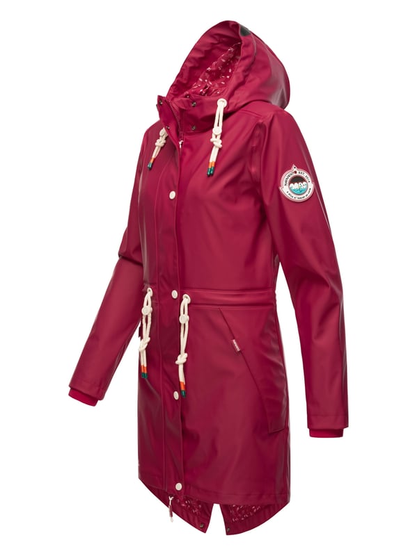 El abrigo impermeable Tropical Stormoo de Navahoo combina estilo y protección. Con tejido exterior impermeable y costuras selladas, es 100% resistente al viento y la lluvia. Su forro ligero con diseño, capucha amplia con cordón y cordón interior en la cintura garantizan comodidad y ajuste perfecto. Disponible en 7 colores intensos y tallas XS–XXL.
Material: Exterior 70% poliéster, 30% poliuretano; forro & relleno 100% poliéster