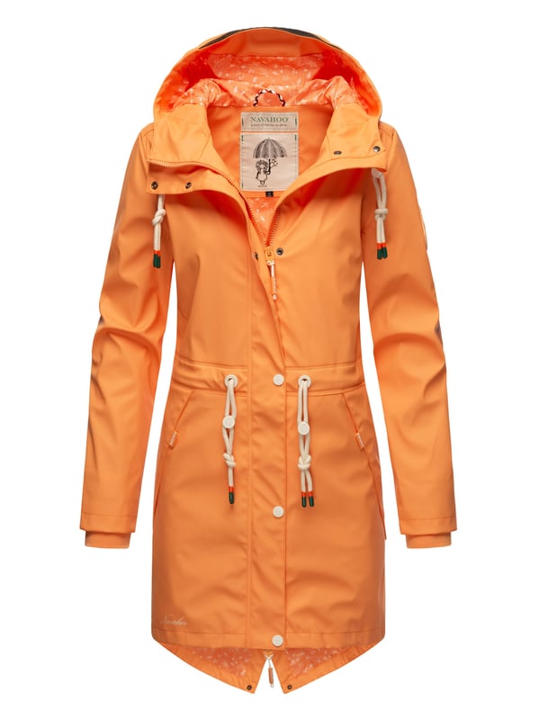 El abrigo impermeable Tropical Stormoo de Navahoo combina estilo y protección. Con tejido exterior impermeable y costuras selladas, es 100% resistente al viento y la lluvia. Su forro ligero con diseño, capucha amplia con cordón y cordón interior en la cintura garantizan comodidad y ajuste perfecto. Disponible en 7 colores intensos y tallas XS–XXL.
Material: Exterior 70% poliéster, 30% poliuretano; forro & relleno 100% poliéster