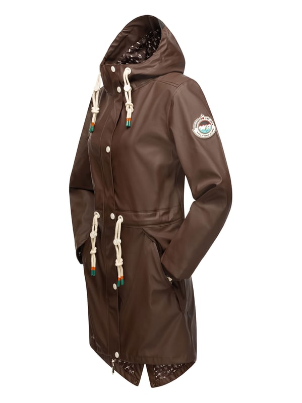 El abrigo impermeable Tropical Stormoo de Navahoo combina estilo y protección. Con tejido exterior impermeable y costuras selladas, es 100% resistente al viento y la lluvia. Su forro ligero con diseño, capucha amplia con cordón y cordón interior en la cintura garantizan comodidad y ajuste perfecto. Disponible en 7 colores intensos y tallas XS–XXL.
Material: Exterior 70% poliéster, 30% poliuretano; forro & relleno 100% poliéster