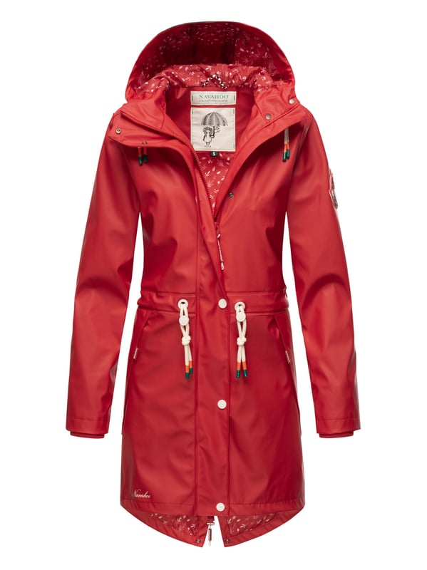 El abrigo impermeable Tropical Stormoo de Navahoo combina estilo y protección. Con tejido exterior impermeable y costuras selladas, es 100% resistente al viento y la lluvia. Su forro ligero con diseño, capucha amplia con cordón y cordón interior en la cintura garantizan comodidad y ajuste perfecto. Disponible en 7 colores intensos y tallas XS–XXL.
Material: Exterior 70% poliéster, 30% poliuretano; forro & relleno 100% poliéster
