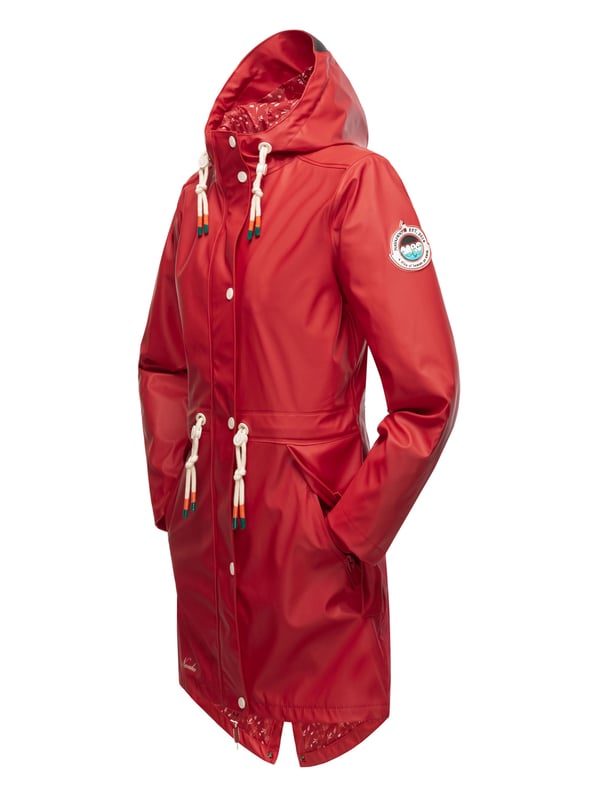 El abrigo impermeable Tropical Stormoo de Navahoo combina estilo y protección. Con tejido exterior impermeable y costuras selladas, es 100% resistente al viento y la lluvia. Su forro ligero con diseño, capucha amplia con cordón y cordón interior en la cintura garantizan comodidad y ajuste perfecto. Disponible en 7 colores intensos y tallas XS–XXL.
Material: Exterior 70% poliéster, 30% poliuretano; forro & relleno 100% poliéster