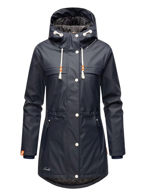 La chaqueta impermeable Rainy Forest de Navahoo combina comodidad y protección. Con costuras selladas, tejido exterior impermeable y cortaviento y forro de peluche en la parte superior, ofrece gran confort. Su corte entallado, la espalda más larga y el cordón interior ajustable garantizan una forma favorecedora. Con bolsillos impermeables, capucha grande y detalles cuidados, es ideal para actividades al aire libre. Disponible en 8 colores modernos y tallas hasta 3XL.
Material: Tejido exterior 70% poliéster, 30% poliuretano; forro & relleno 100% poliéster