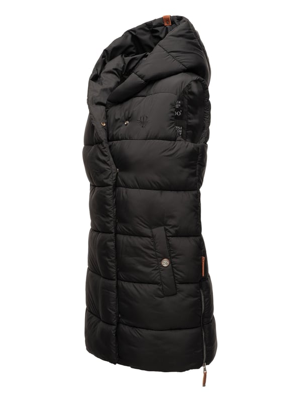 Die Madilynaa von Navahoo ist eine extra lange Damen-Steppweste, die Po & Beckenbereich warmhält und vielseitige Stylingmöglichkeiten bietet. Das weiche Obermaterial, das dezente Steppdesign und die leichte Fütterung machen sie zum idealen Begleiter für Übergangszeit und kühle Tage. Mit praktischen Taschen, stylischen Kunstleder-Zippern und femininer Passform. In vielen modernen Farben, Größen XS–XXL.
Material: 100% Polyester
