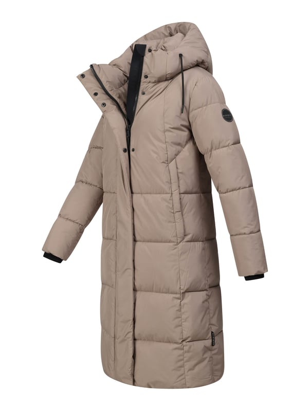 MARIKOO Zarinaa warme winterstepvest voor dames met capuchon, maten XS-XXL, S
