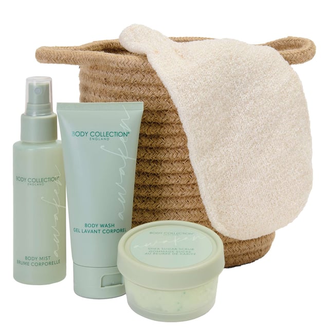 Body Collection England Awaken Body Glow Gift Basket