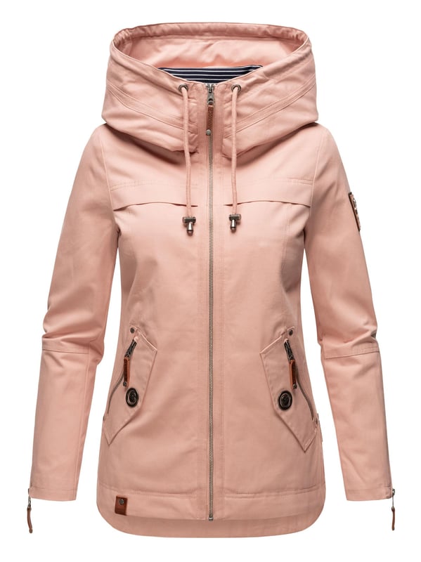 Navahoo Wekoo Lichte overgangsjas met capuchon voor dames, XS-3XL