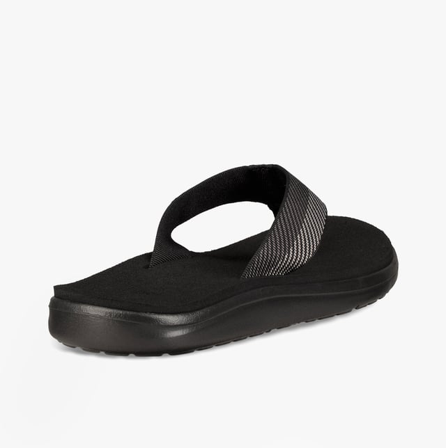Teva Voya Flip Mens Flip Flops Vori Black Gray