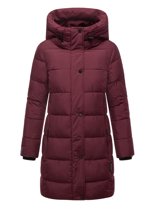 MARIKOO Iwaki Fleecejack voor dames, warm, met capuchon, XS-XXL