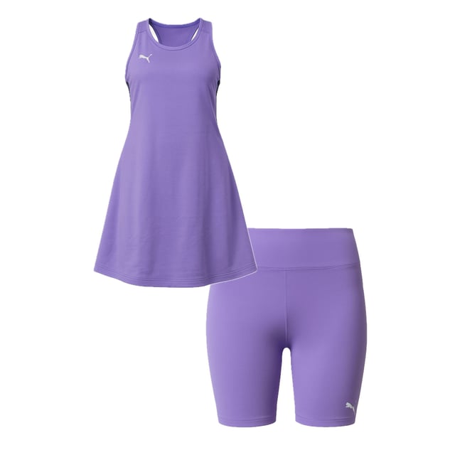 Puma Individual Womens Purple Padel Dress