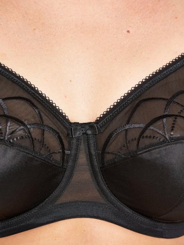Cate Underwired Bra Black