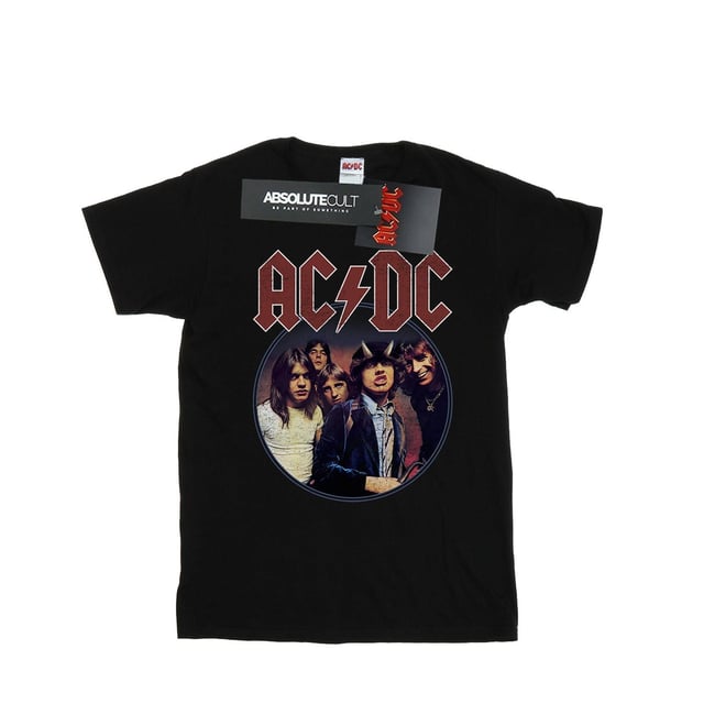 AC/DC Boys Highway To Hell Circle T-Shirt (Black)