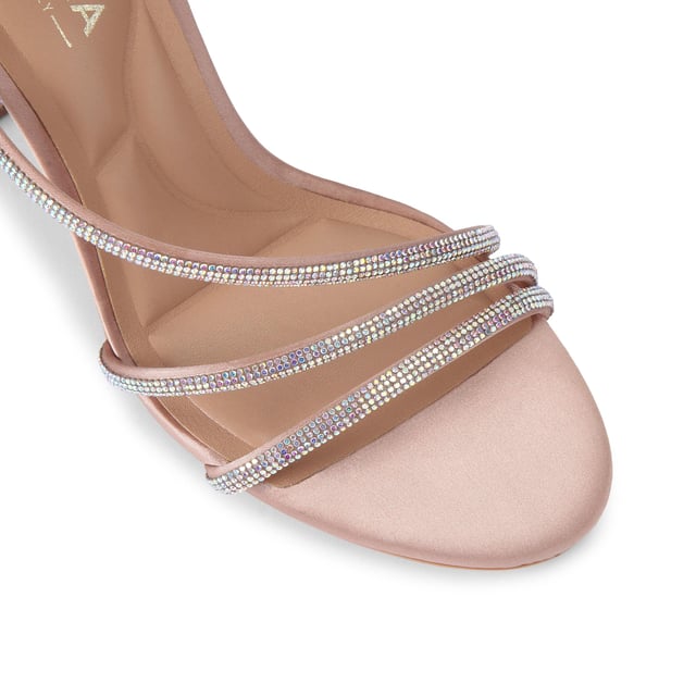 Stylish clip toe high-heel sandals(heel height:9cm)