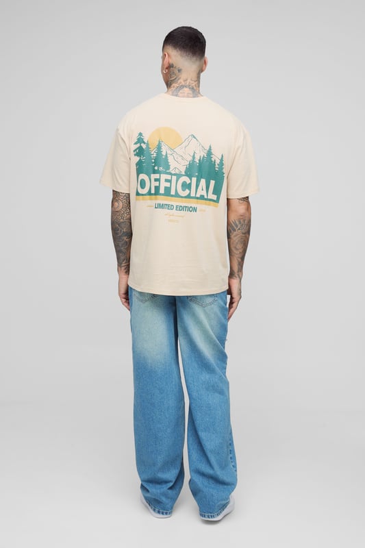 Tall Relaxed Ripped Rigid Jeans