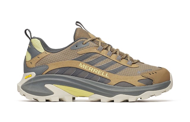 Merrell Mens Moab Speed 2 GTX Gore-Tex Walking Hiking Shoes Cairn J038325
