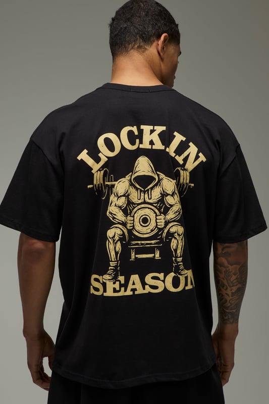 Lock Inbshirt Active Lock In Season Oversized T-Shirt