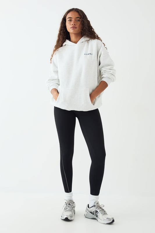 DSGN Studio Run Club Printed Oversized Hoodie