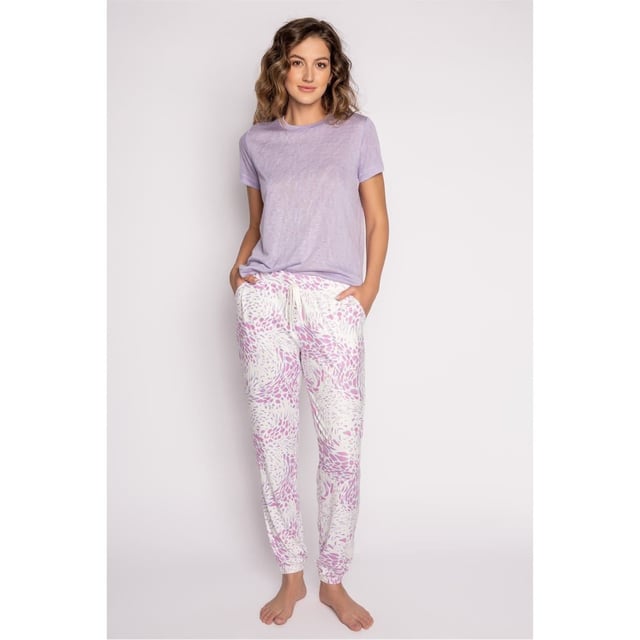 Women's PJ Salvage Salvage Pant in Off-White