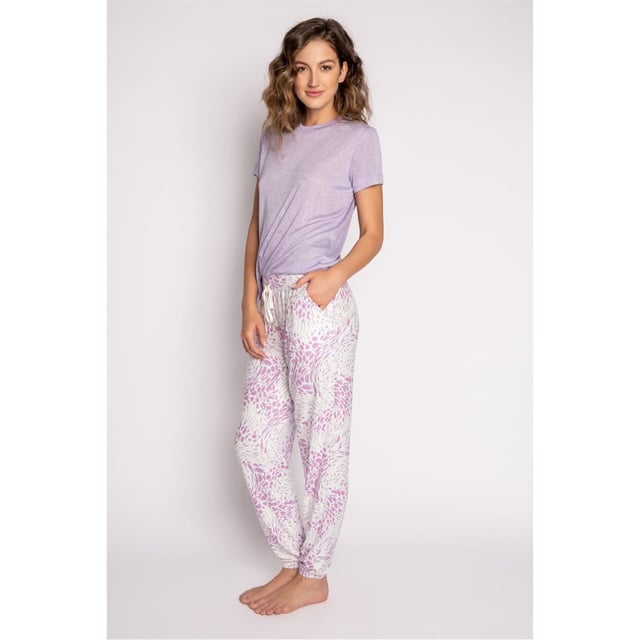 Women's PJ Salvage Salvage Pant in Off-White