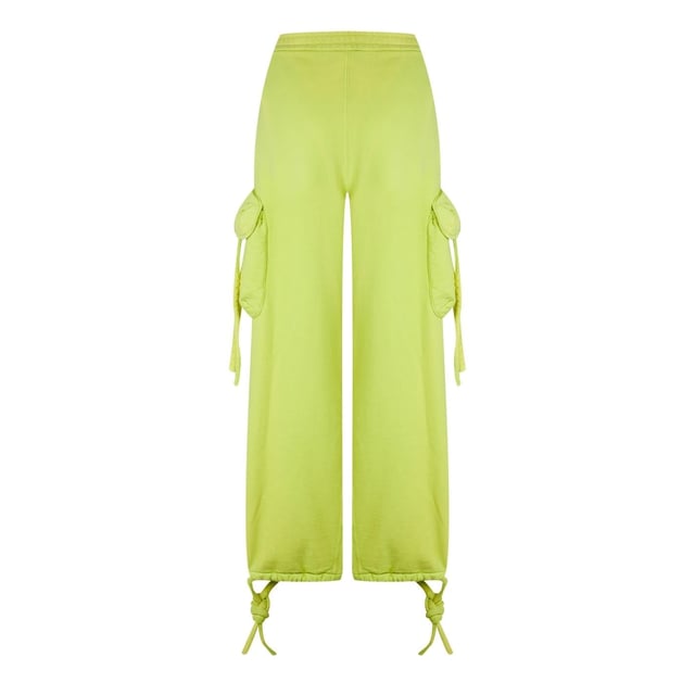 Women's Off White Off Laundry Cargo in Yellow Fluo