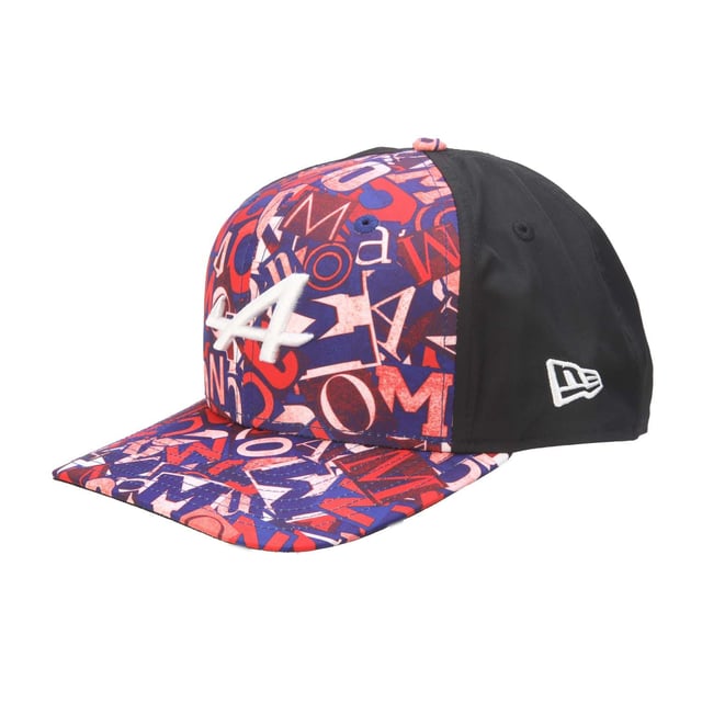 New Era Alpine Racing Monaco Special 9FIFTY Cap in blue.- Snapback.- Curved visor.- Black undervisor.- Alpine Racing logo on front.- BWT logo patch on right.- All over Monaco print on front panels and top of visor.- New Era Flag embroidered on left.- Structured crown.- 100% Polyester.- Ref: 60575664