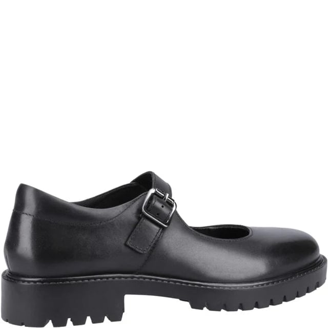 Hush Puppies AURORA Girls Leather School Shoes Black

 Upper Material: Leather

Lining Material: Textile

Sole Material: TPR

Closure/Fastening: Buckle

Features: Comfort,Breathable

Toe Shape: Round

Shoe Width: Regular

Item Weight: 0.949 KG

Heel Height: Low (2.5-4.9cm)

Shoe Style: School

Gift Boxed: No
Product Code: HP_AURORA_BLK