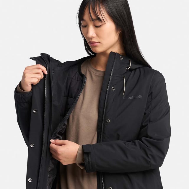 Women's Timberland Water Resistant in Jacket in Black