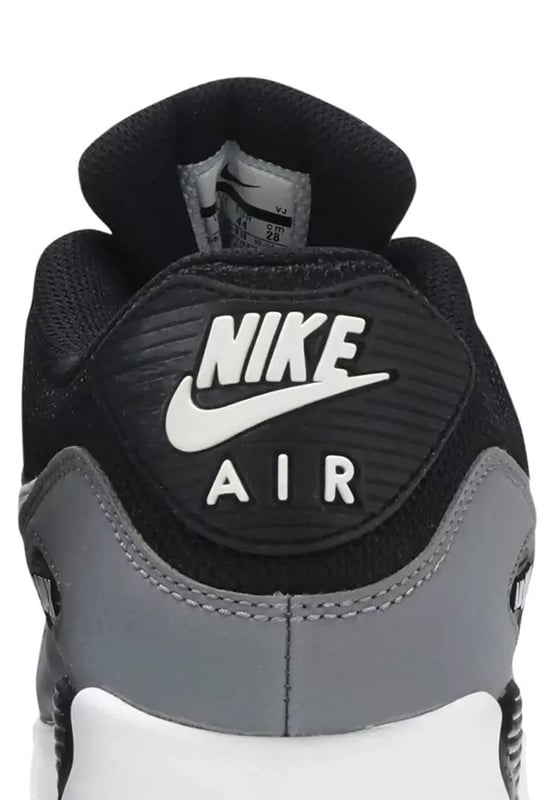 Men's Nike Air Max 90 Casual Shoes in Black/Cool Grey - Main Image