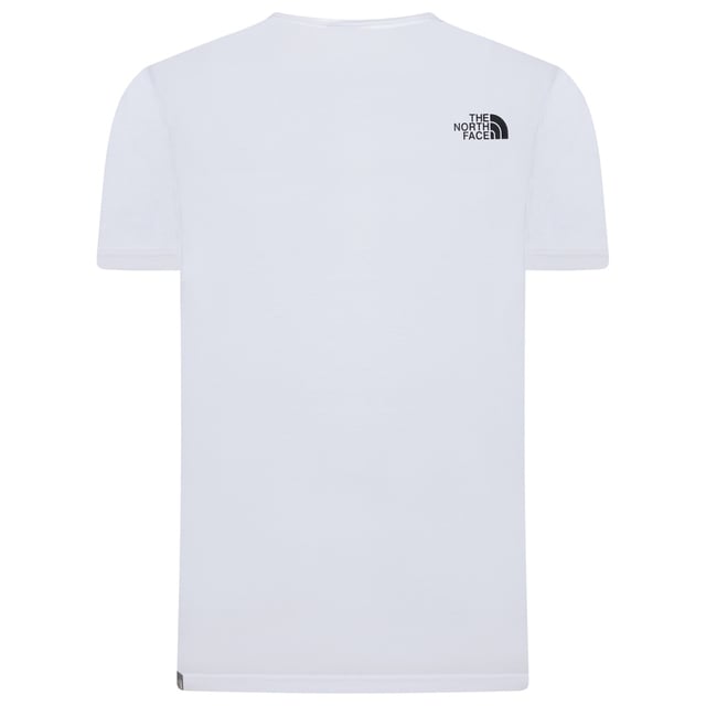 Refresh your everyday look with this men's Fine Box T-Shirt from The North Face. this exclusive tee is cut from soft cotton fabric for total comfort. It features short sleeves with a ribbed crew neckline and is finished up with a box logo and half dome logo