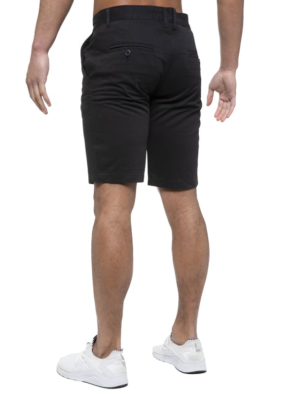 Enzo Mens Designer Regular fit Chino Shorts. Features 2 front pockets, 2 back pockets and Zip Fly Fastening. Perfect for summer.