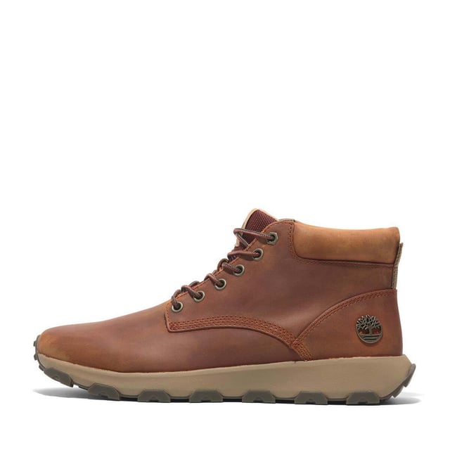 Timberland Windsor Park Mid Lace-Up Boots in orange.- Upper made with waterproof Premium Timberland® Leather.- Lace-up style.- GORE-TEX bootie construction.- EVA footbed.- ReBOTL™ fabric lining containing 50% recycled PET plastic.- Rubber outsole.- Ref: A69MNEJD1