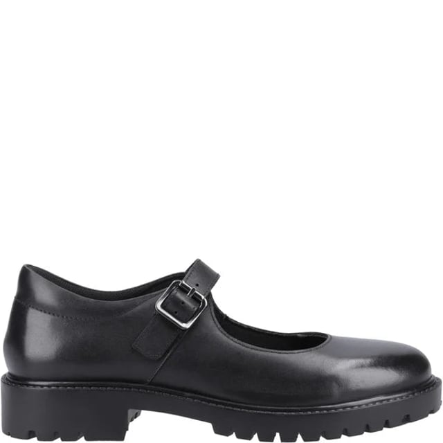 Hush Puppies AURORA Girls Leather School Shoes Black

 Upper Material: Leather

Lining Material: Textile

Sole Material: TPR

Closure/Fastening: Buckle

Features: Comfort,Breathable

Toe Shape: Round

Shoe Width: Regular

Item Weight: 0.949 KG

Heel Height: Low (2.5-4.9cm)

Shoe Style: School

Gift Boxed: No
Product Code: HP_AURORA_BLK
