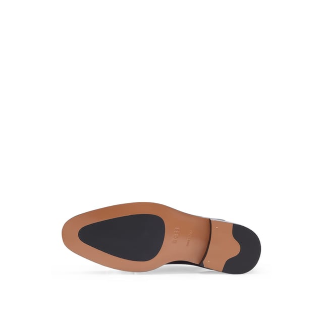Mens Boss Derrek Oxford Shoes in brown.- Calf leather.- Lace-up fastening.- Seam detailing.- Branded leather insole.- Leather sole.- Ref: 50495997203