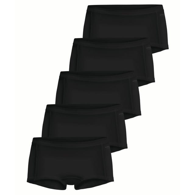 Minishorts für Damen von der Marke Björn Borg. Basic Unterhosen im praktischen 5er Pack. Angenehmer Tragekomfort dank Baumwollmischung.