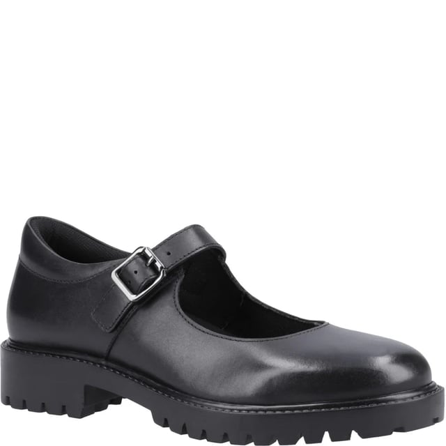 Hush Puppies AURORA Girls Leather School Shoes Black

 Upper Material: Leather

Lining Material: Textile

Sole Material: TPR

Closure/Fastening: Buckle

Features: Comfort,Breathable

Toe Shape: Round

Shoe Width: Regular

Item Weight: 0.949 KG

Heel Height: Low (2.5-4.9cm)

Shoe Style: School

Gift Boxed: No
Product Code: HP_AURORA_BLK