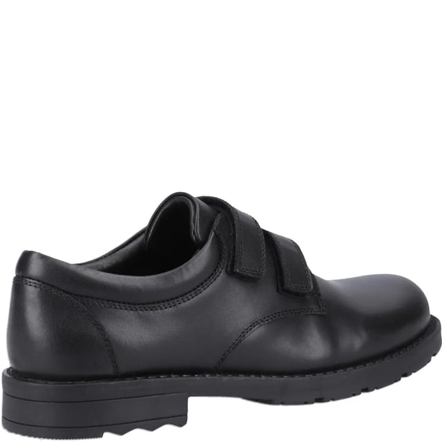 Hush Puppies BARRY Boys School Shoes Black

 Upper Material: Leather

Lining Material: Textile

Sole Material: Rubber

Closure/Fastening: Touch Fasten

Features: Comfort,Breathable

Toe Shape: Round

Shoe Width: Regular

Item Weight: 0.5 KG

Heel Height: Low (2.5-4.9cm)

Shoe Style: School

Gift Boxed: No
Product Code: 39462-73606