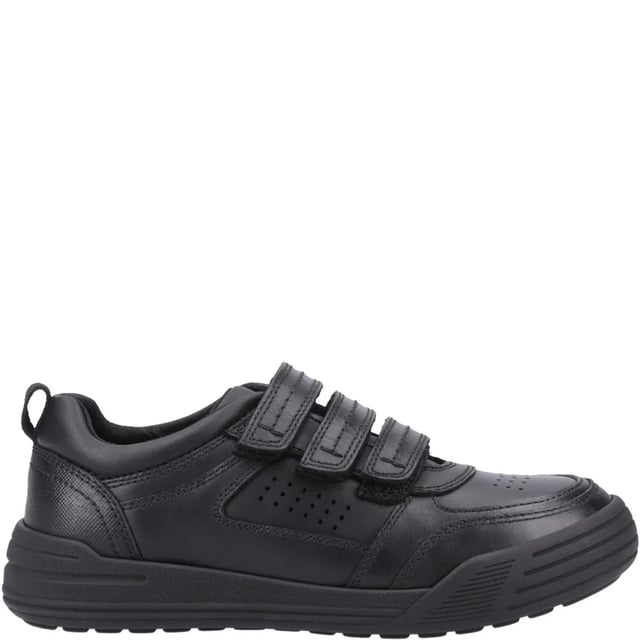 Hush Puppies SCOTT SENIOR Boys Shoes Black

 Upper Material: Leather

Lining Material: Textile

Sole Material: Rubber

Closure/Fastening: Touch Fasten

Features: Comfort,Breathable

Toe Shape: Round

Shoe Width: Regular

Item Weight: 1.261 KG

Heel Height: Flat (Under 2.5cm)

Shoe Shaft Height: Low Top

Shoe Style: School

Gift Boxed: No
Product Code: 39448-73592