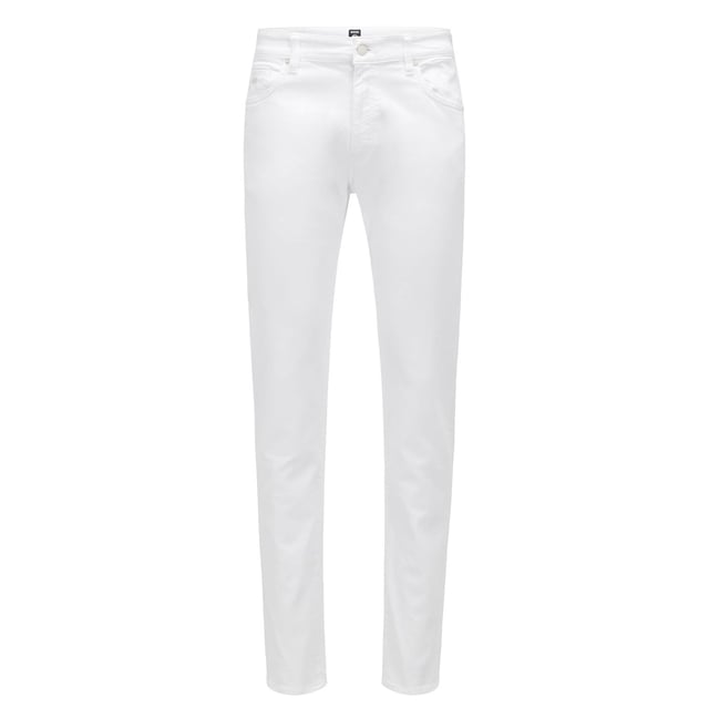 Mens Boss Keith-1 Jeans in natural.- Classic 5 pocket styling.- Zip fly and button fastening.- Belt loops.- Signature branded leather patch at the rear.- Tapered fit.- Ref: 50473984101