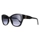 Marc Jacobs Cat Eye Womens Shiny Black Dark Grey Gradient MARC 732/S