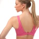 Women's adidas Power Impact Luxe Medium Support Bra in Pink