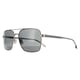 Hugo Boss Aviator Mens Matte Ruthenium  Grey Polarized  BOSS 1045/S